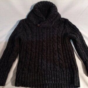 Old Navy 3T Child's Cable Knit Sweater Black
